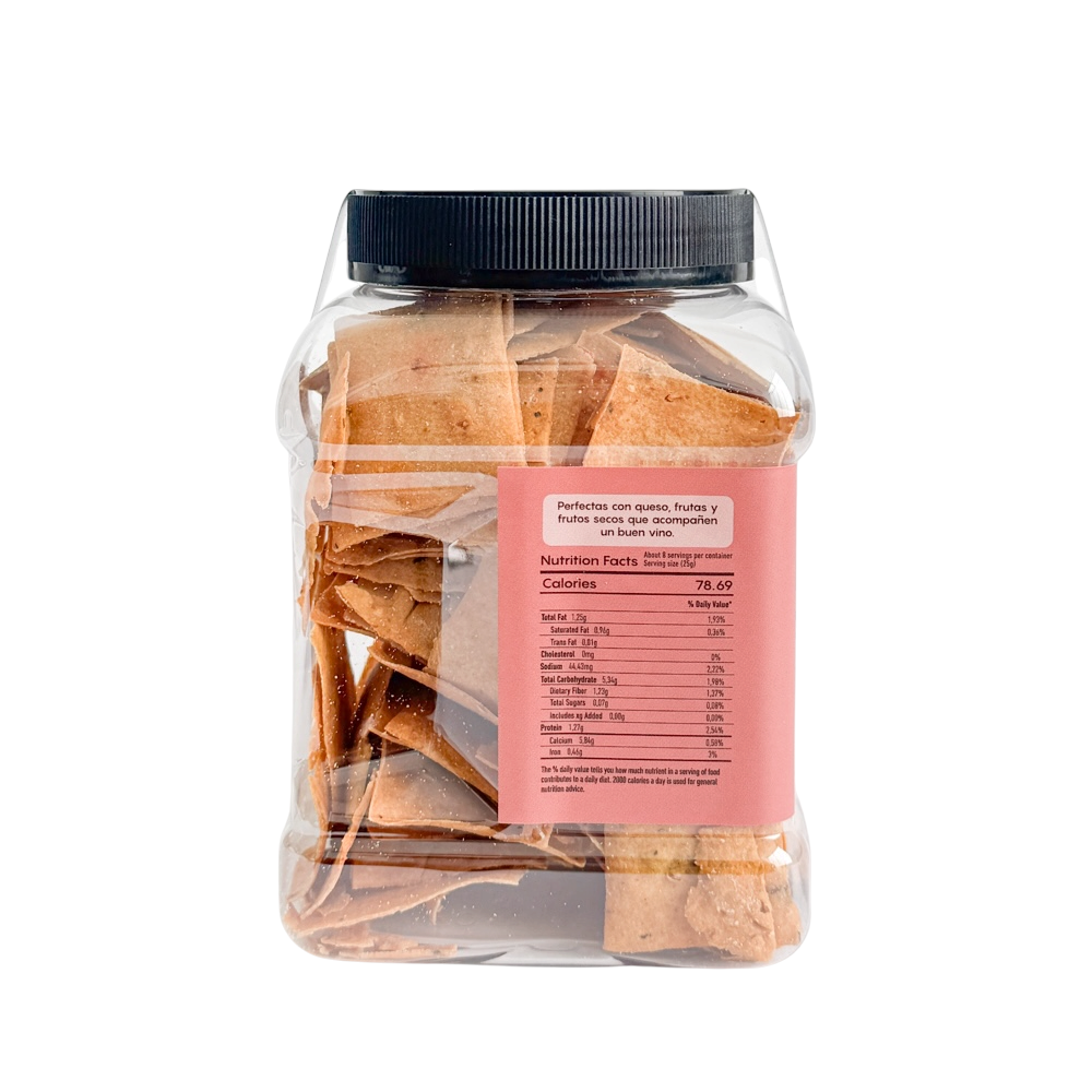Crackers Saladas Mix de Ajíes - 130g