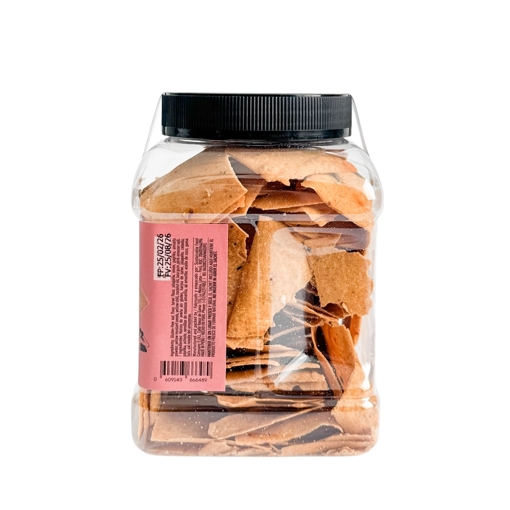 Crackers Saladas Mix de Ajíes - 130g