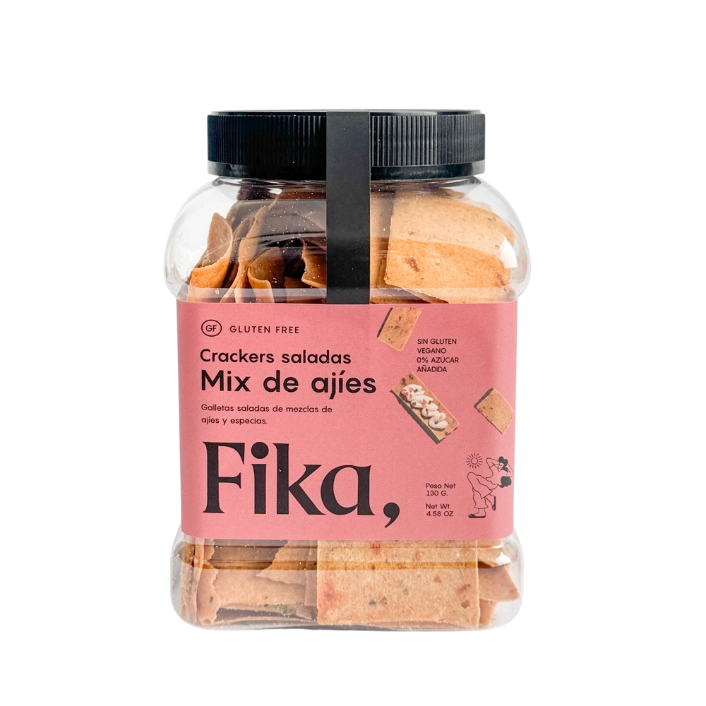 Crackers Saladas Mix de Ajíes - 130g