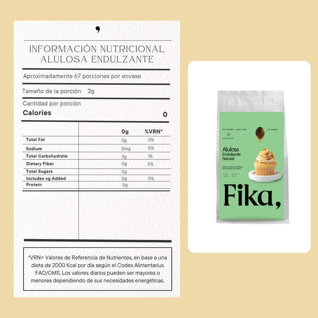 Alulosa Endulzante Natural 200 g