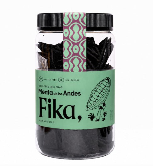 Galletas rellenas Menta de los andes 170 g