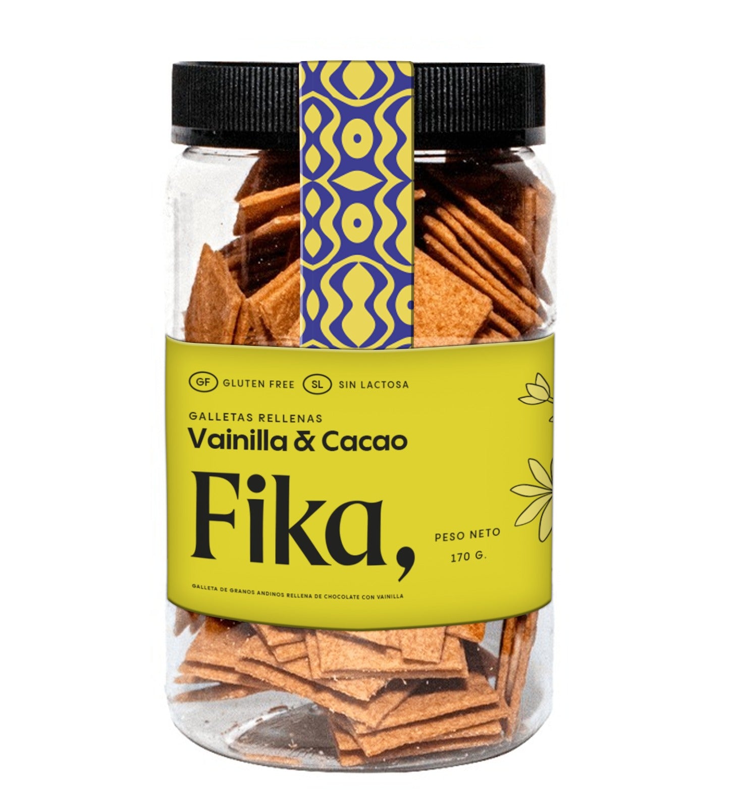 Galletas rellenas Vainilla y cacao 170 g