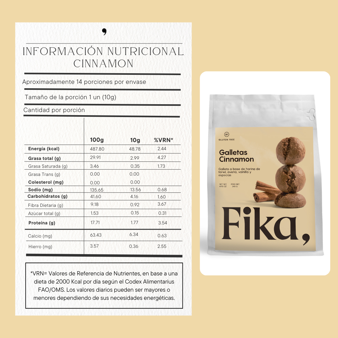 Galletas Cinnamon - 120g