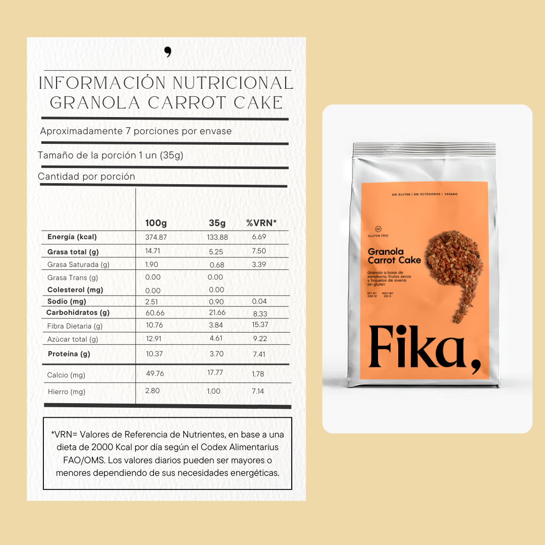 Granola Carrot Cake - 400g