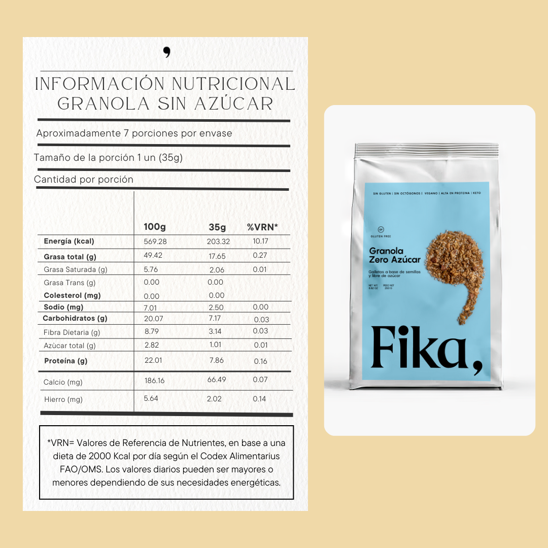 Granola Zero Azúcar - 400g