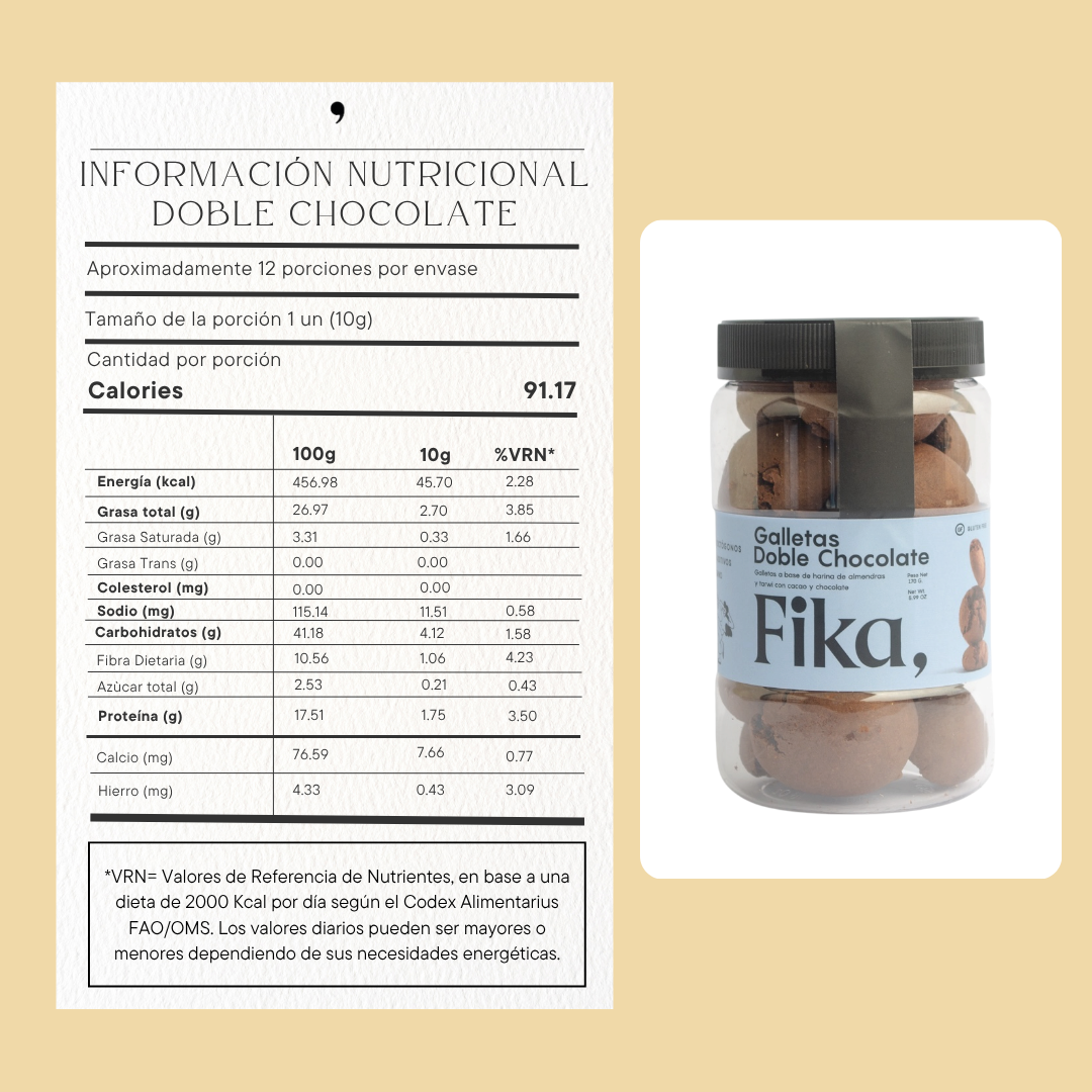 Galletas Doble chocolate - 170g