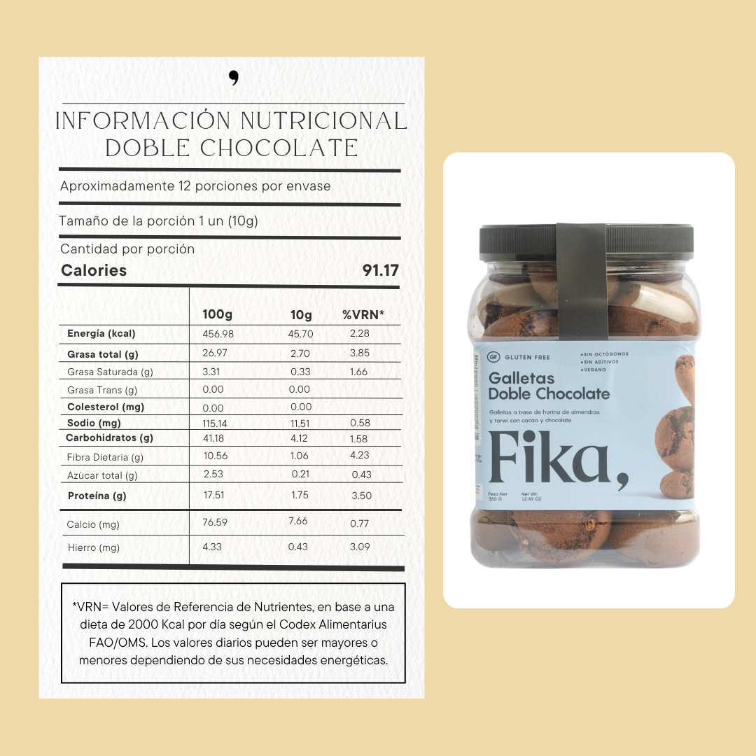 Galletas Doble chocolate - 360g