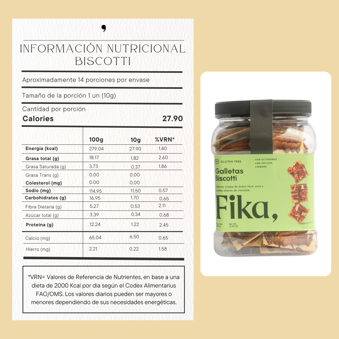 Galletas Biscotti - 340g