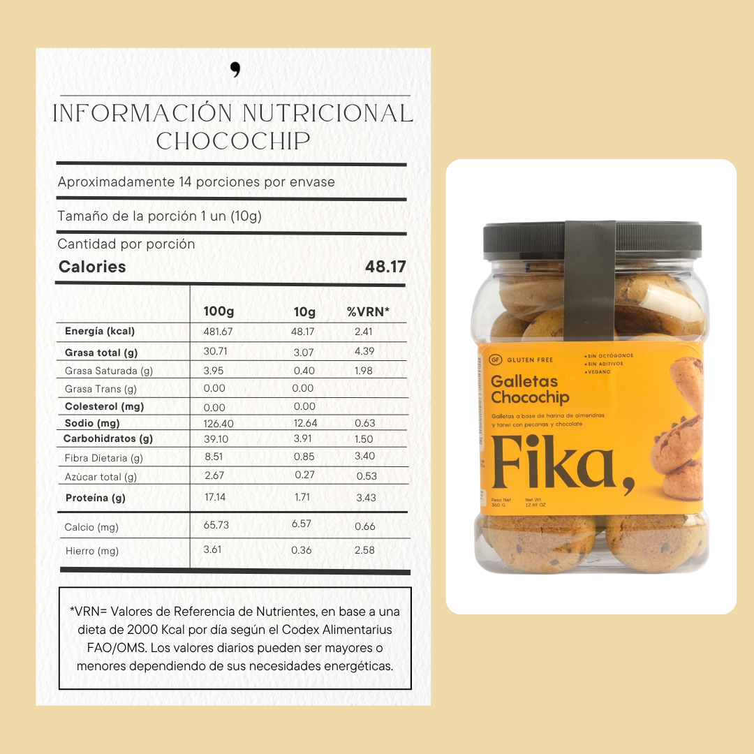 Galletas Chocochip - 360g