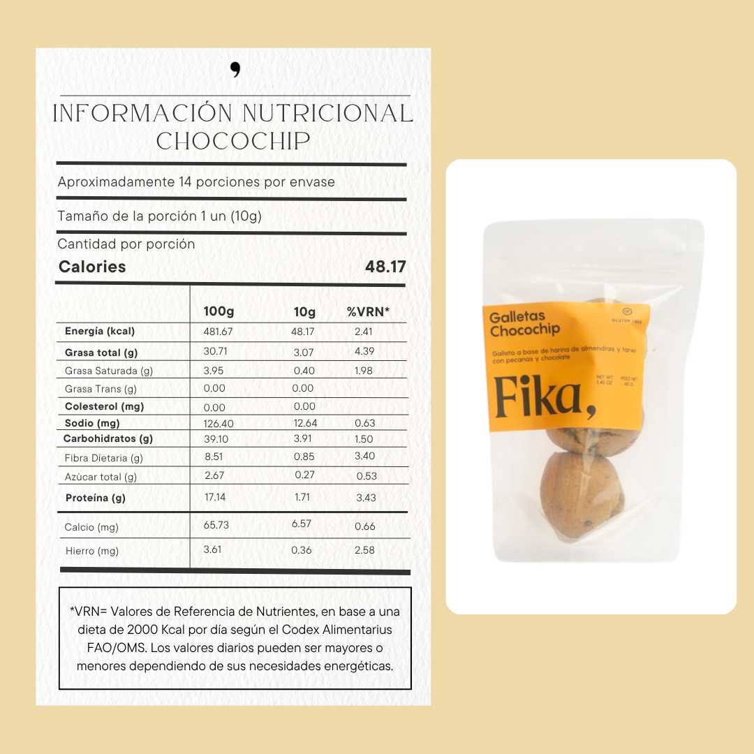 Galletas Chocochip - 40g